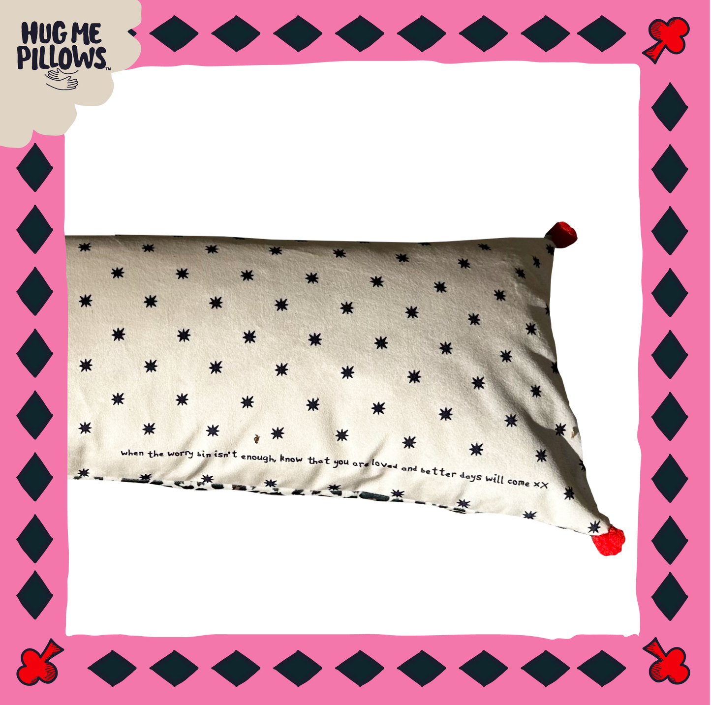 "In My Fairytale Era" By Charlie customisable BIG bolster pillow.