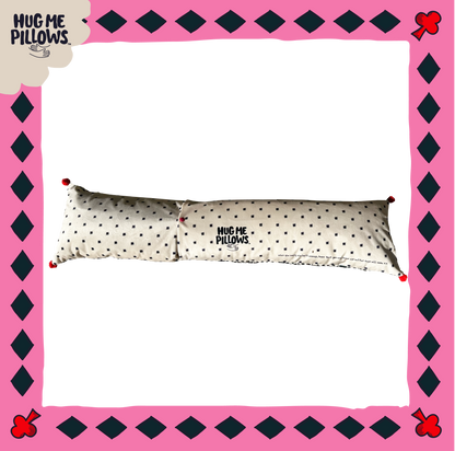 "In My Fairytale Era" By Charlie customisable BIG bolster pillow.