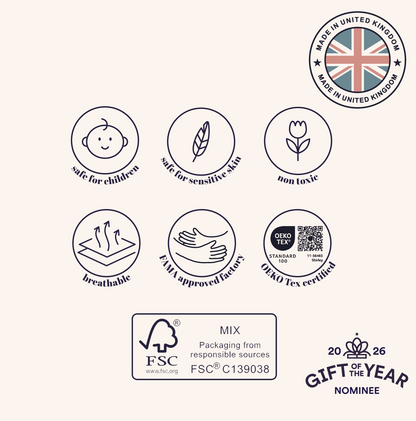 Letters to Heaven Pillow. Supporting little ones through Bereavement. Softly weighted wings.