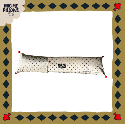 "Dopamine Decor" By Aggie customisable BIG bolster pillow.