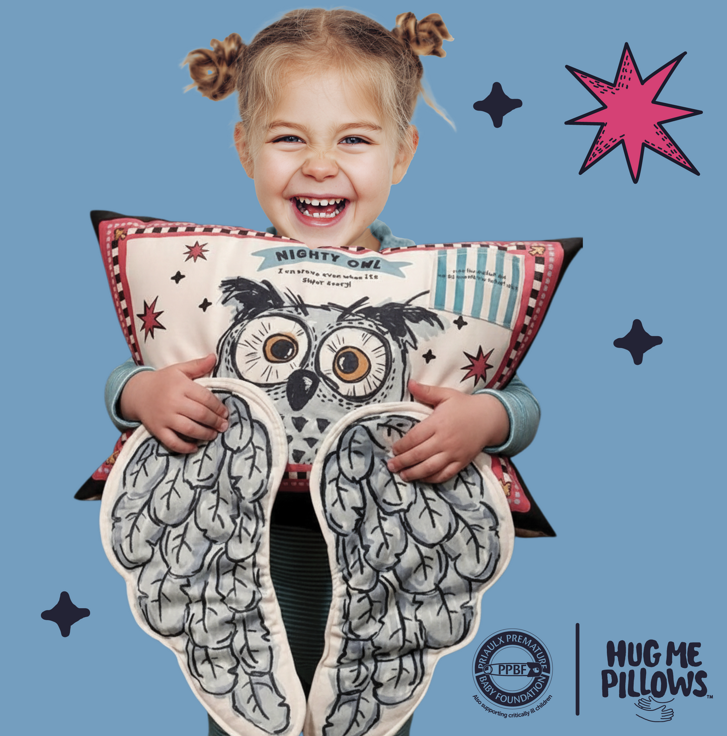Nighty Owl Pillow – our cozy, Mindful Gift with a Purpose