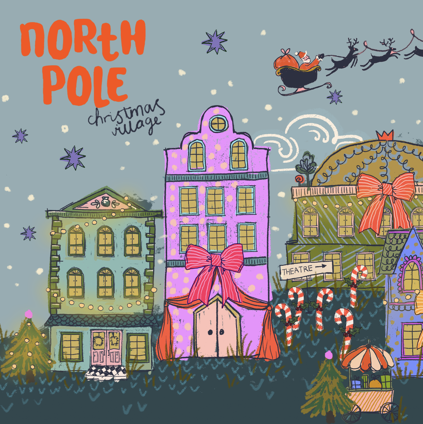 "Letters to Santa" Christmas stocking