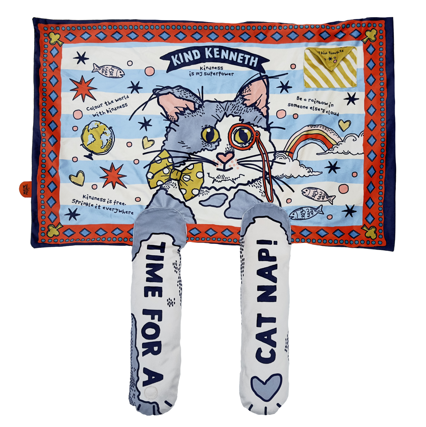 Kind Kenneth pillowcase.