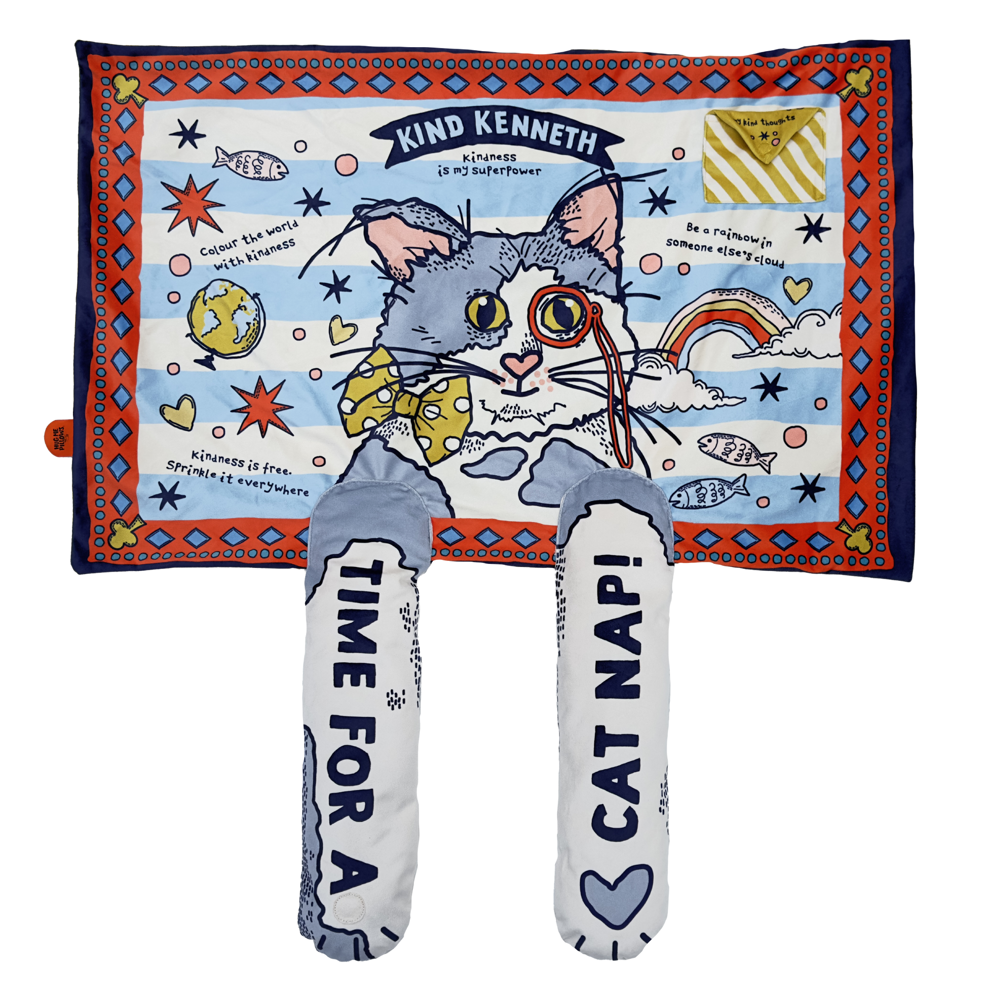 Kind Kenneth pillowcase.