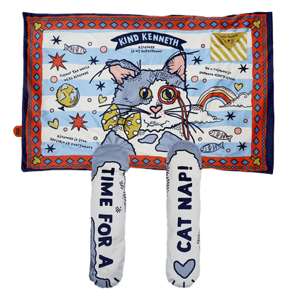 Kind Kenneth pillowcase.