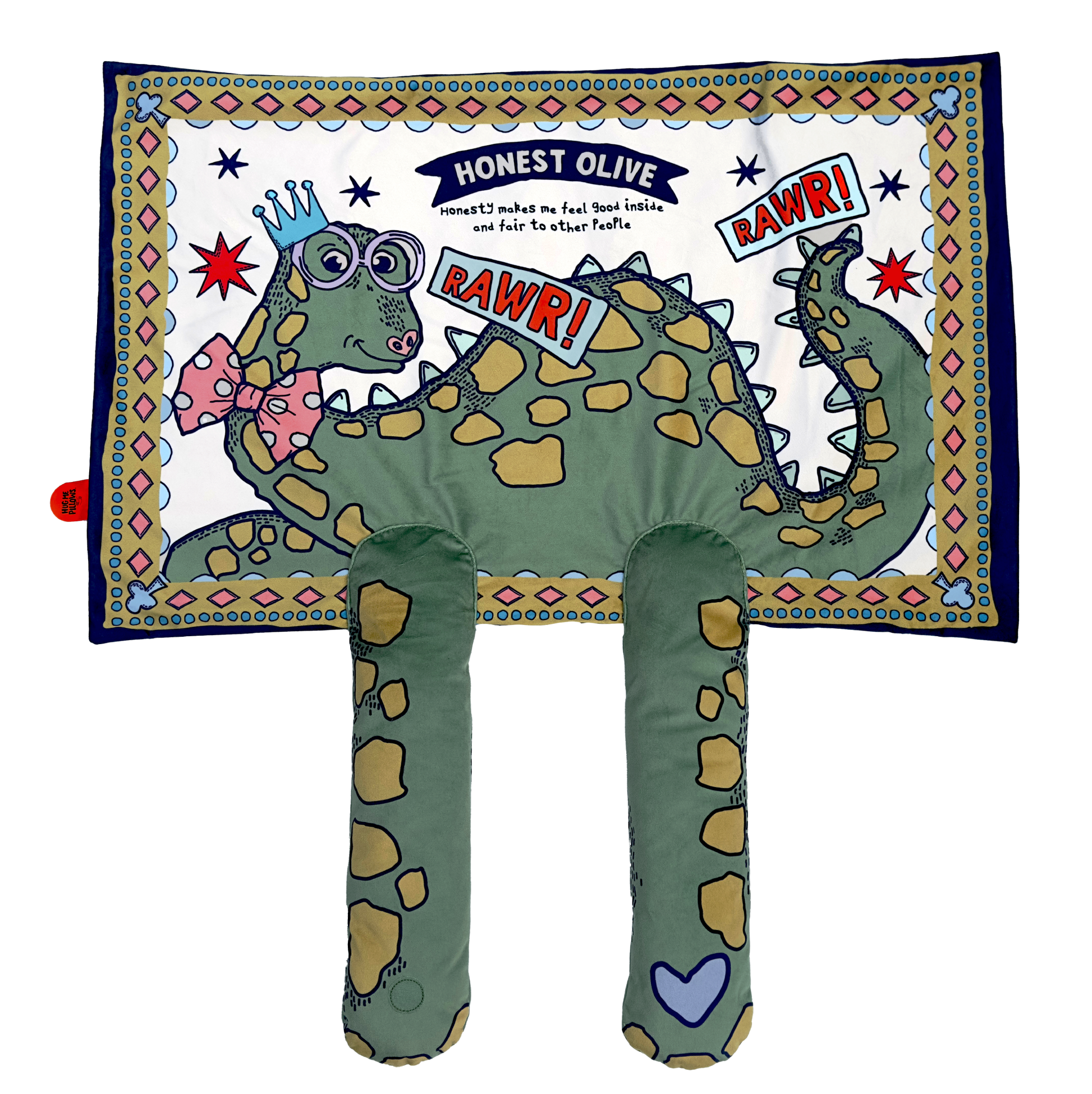 Honest Olive pillowcase.