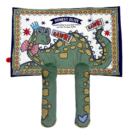 Honest Olive pillowcase.