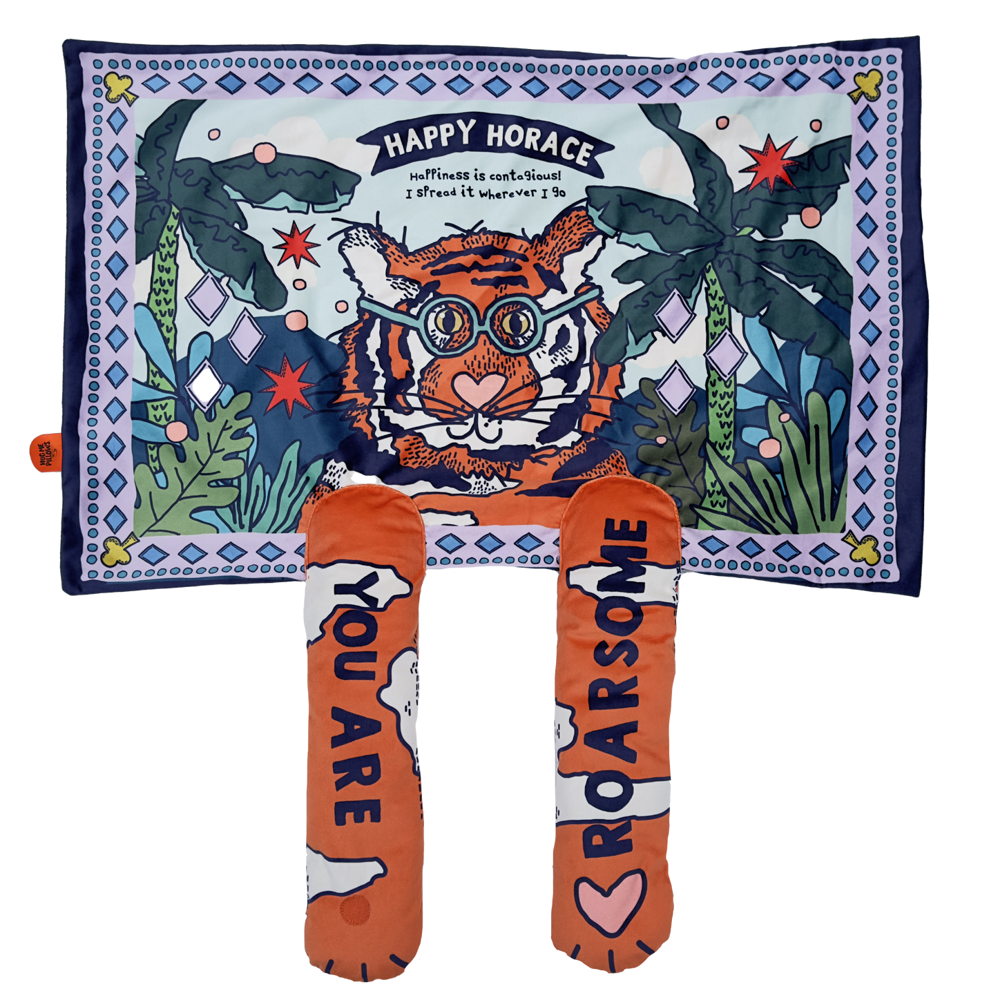 Happy Horace pillowcase.