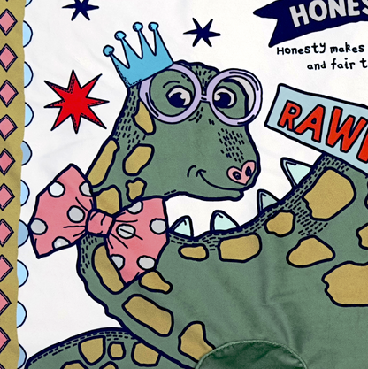 Honest Olive pillowcase.