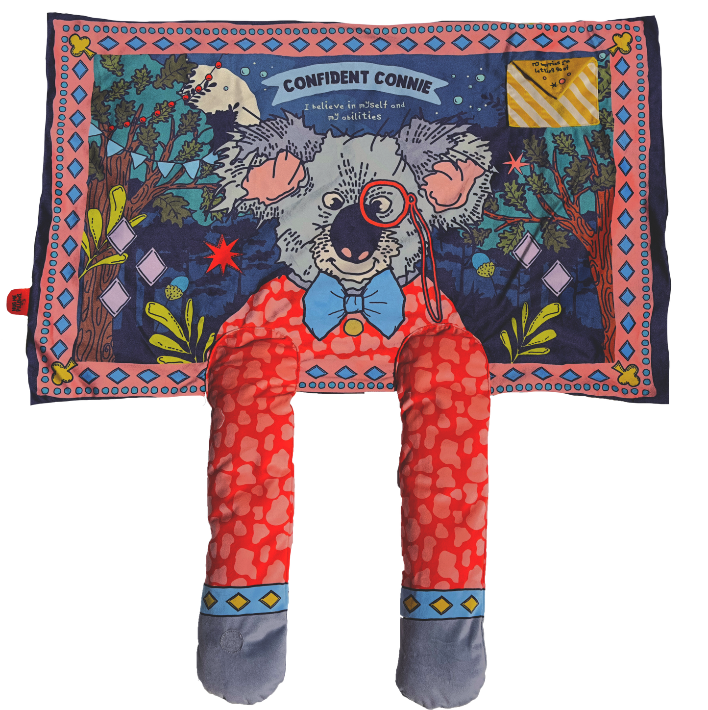 Confident Connie pillowcase.