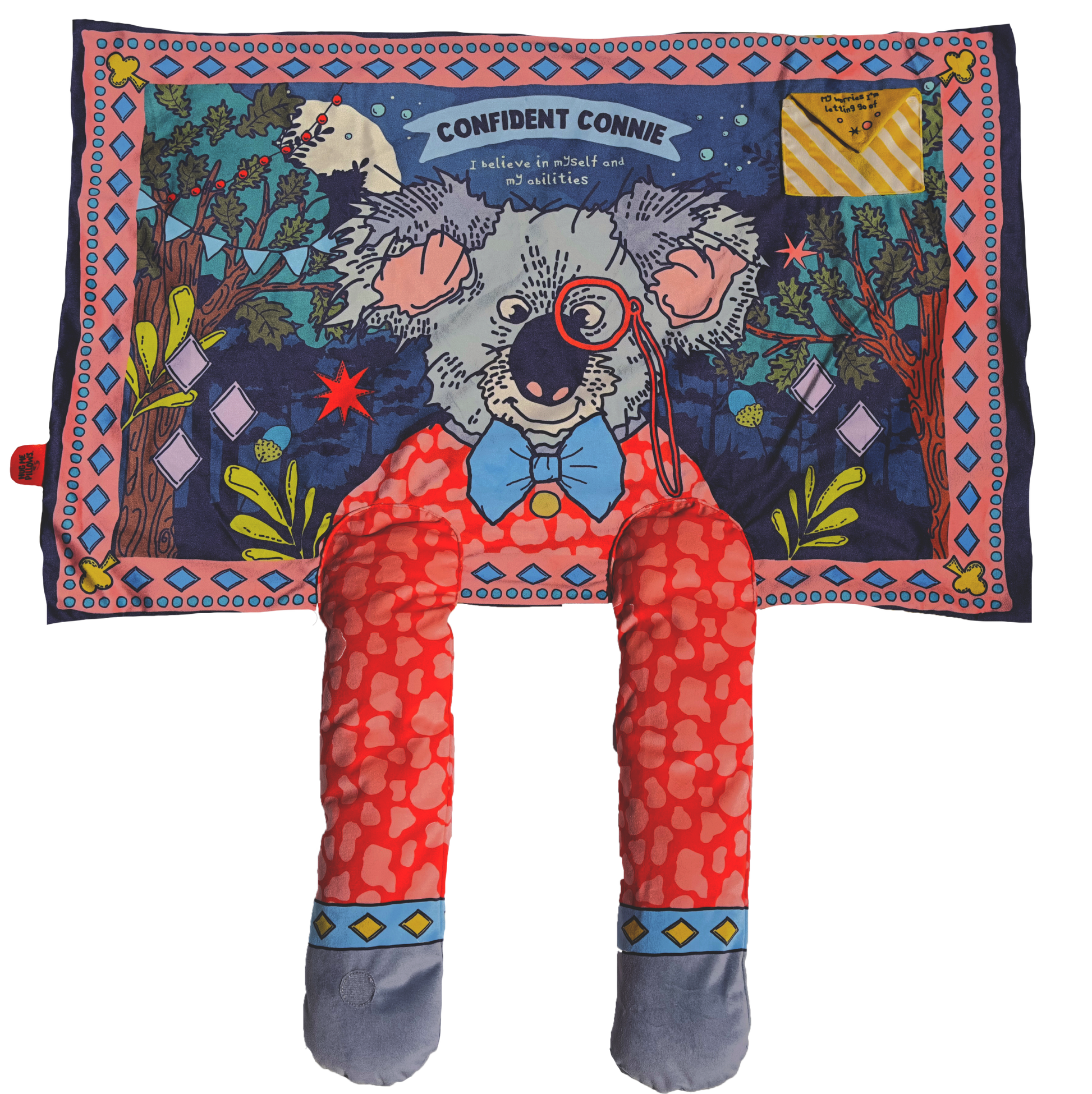 Confident Connie pillowcase.