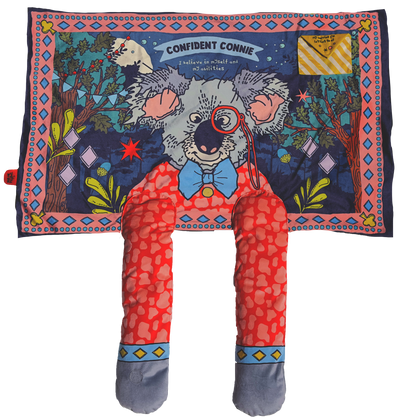 Confident Connie pillowcase.