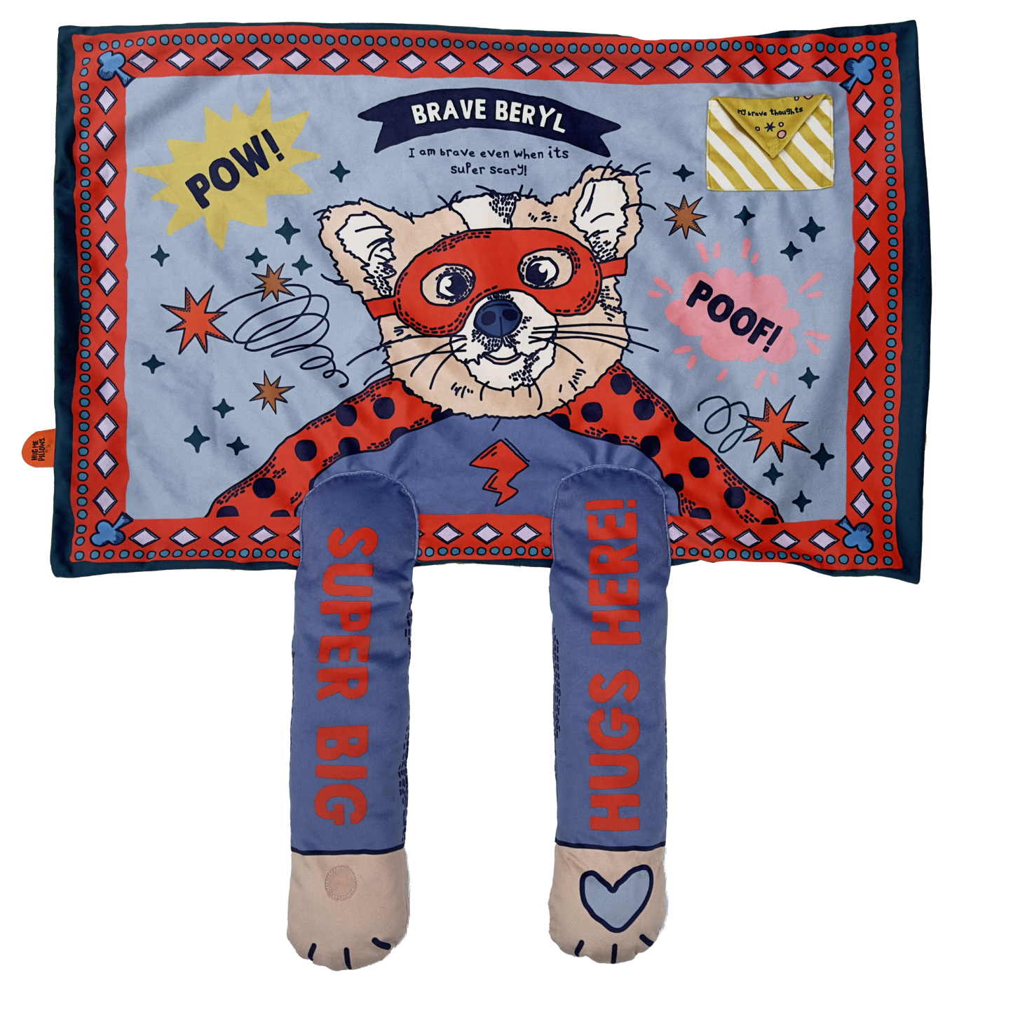 Brave Beryl pillowcase.