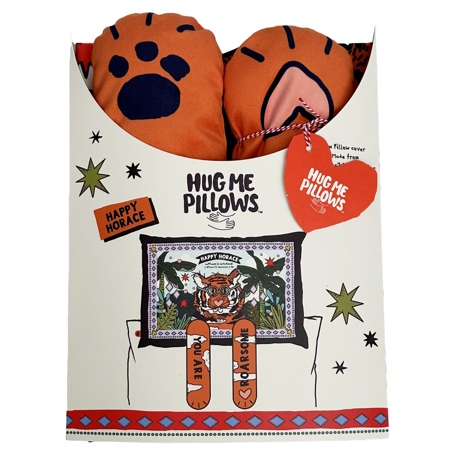 Happy Horace pillowcase.