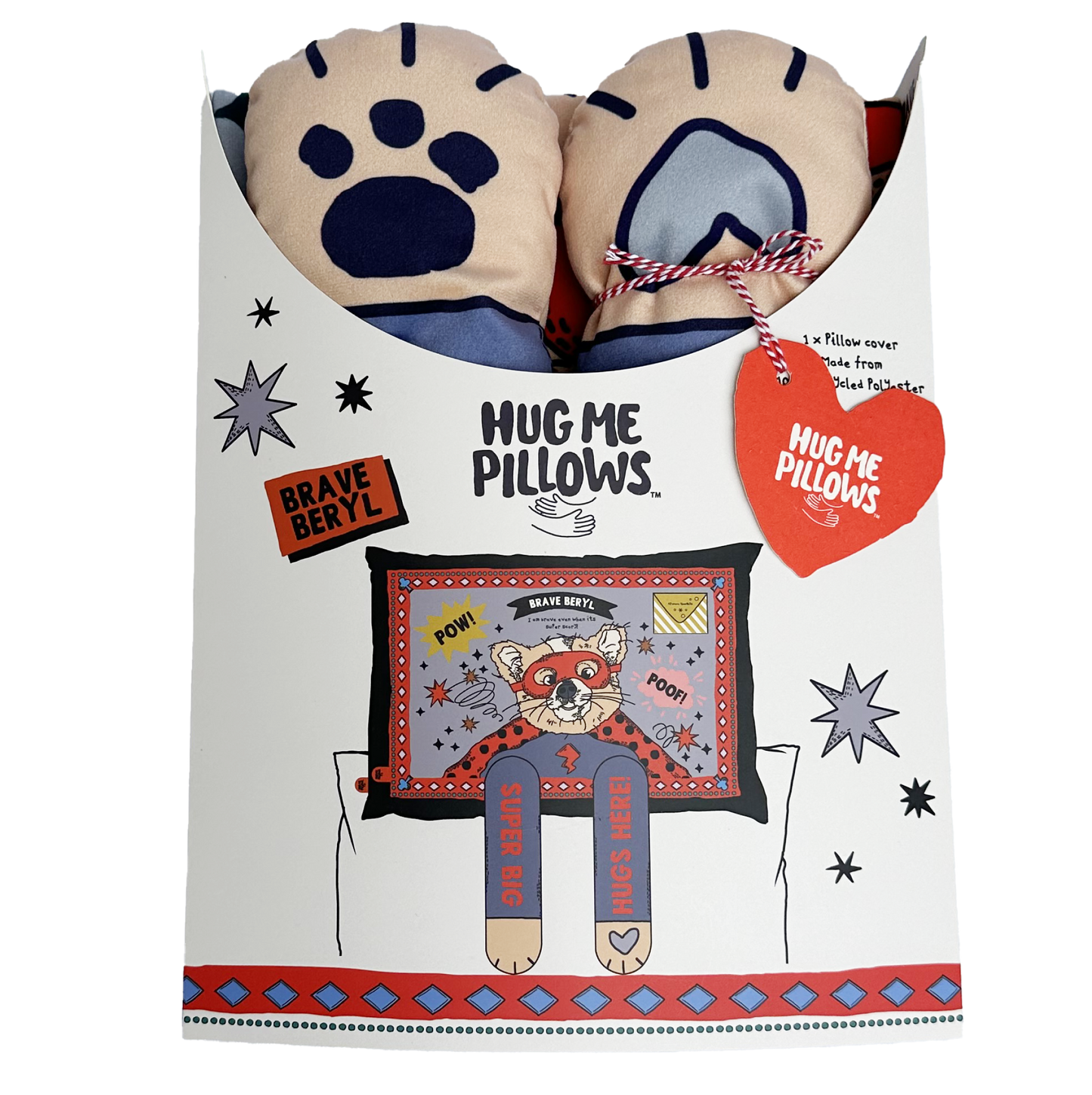 Brave Beryl pillowcase.