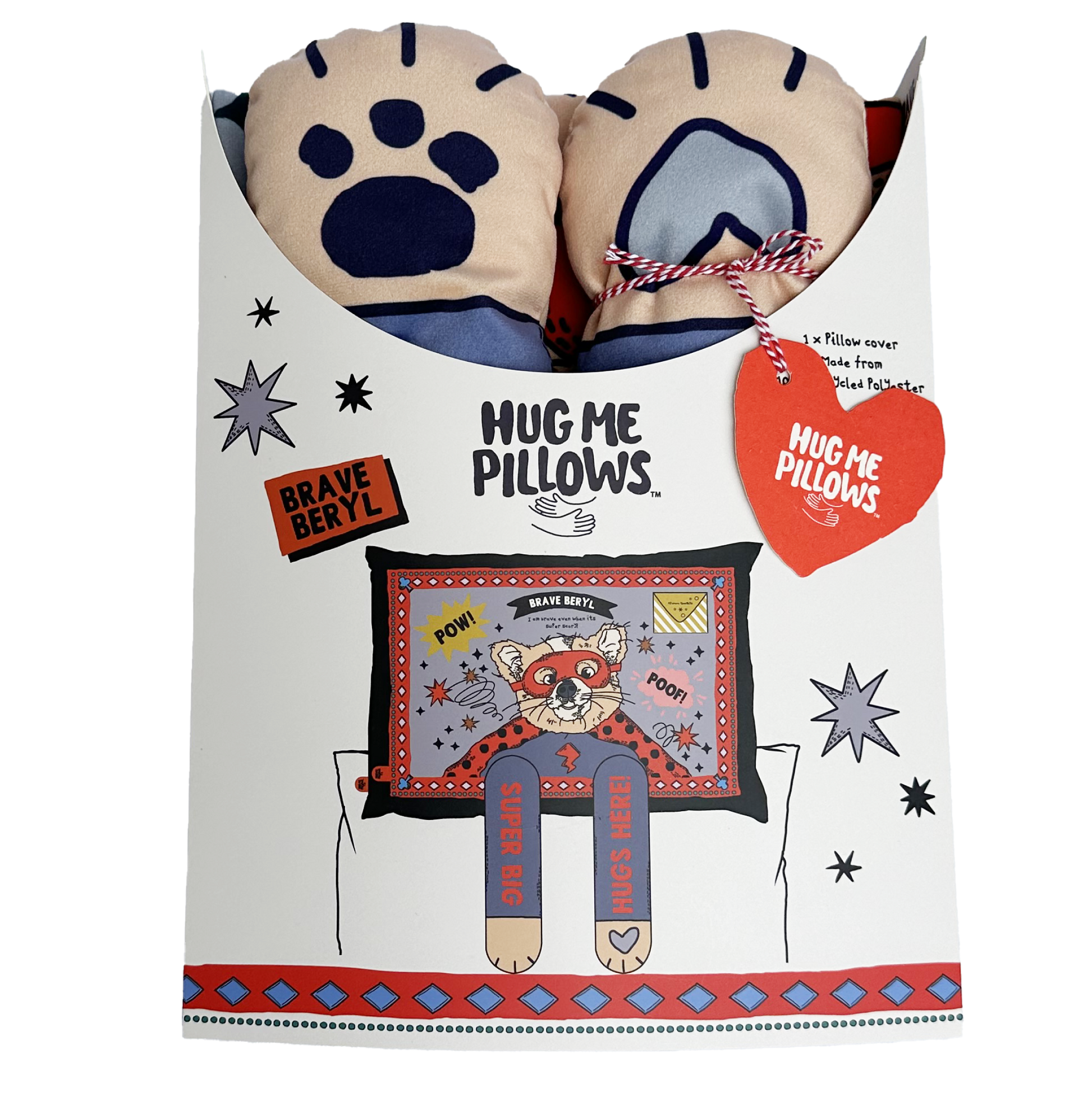 Brave Beryl pillowcase.