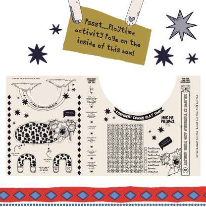 Confident Connie pillowcase.