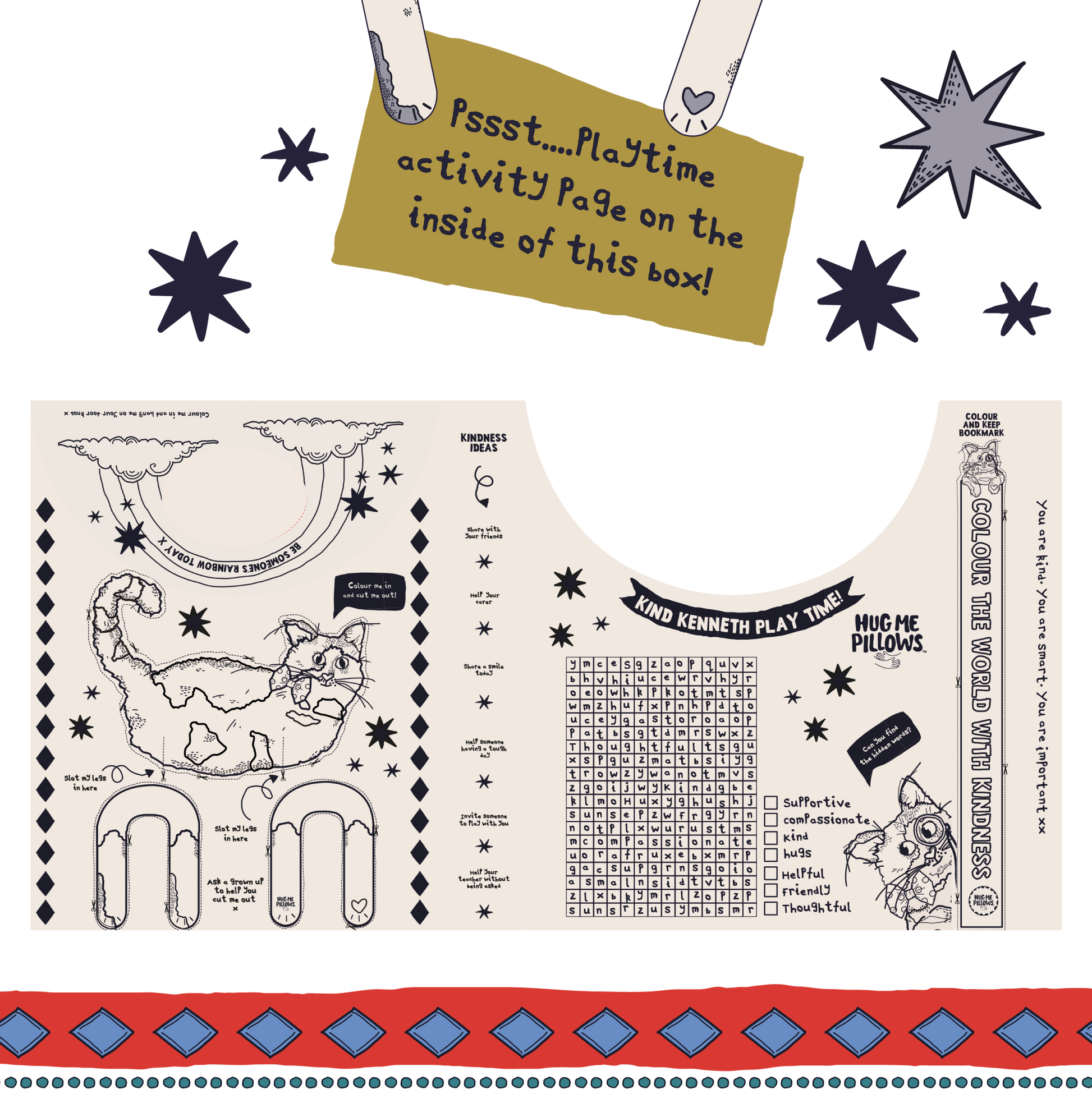 Kind Kenneth pillowcase.