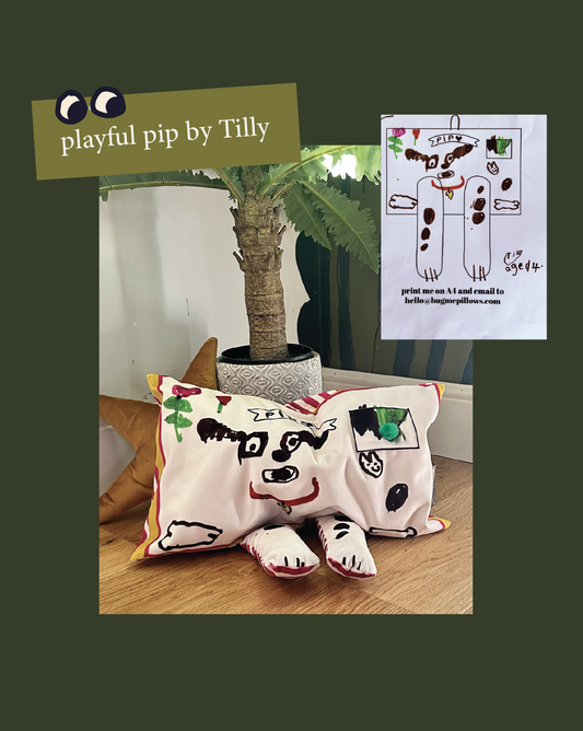 "Playful Pip" by Tilly's son age 4