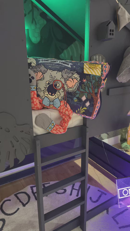 Sensory-Friendly Pillowcase for Children | Confident Connie Positive Affirmation Sleep Pillowcase.